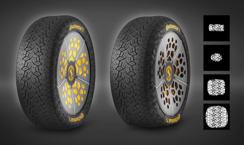 Conti introduces two tire technology concepts