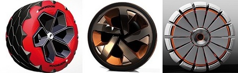 Hexagonal wheel wins Hankook student design award