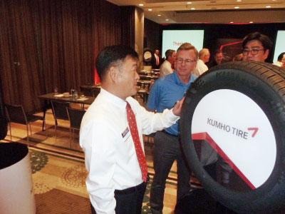 Kumho to rebuild image, roll out six new tires next year