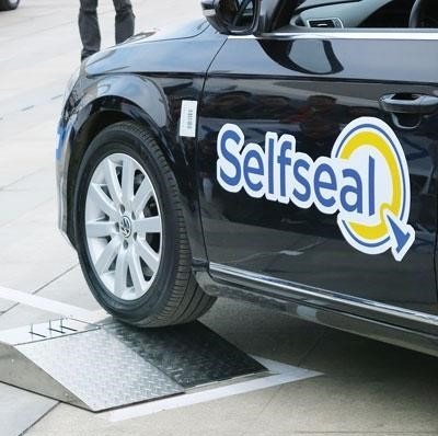 Michelin showcases Selfseal tire in China