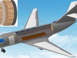 Thin rubber membrane keeps a lid on aircraft cabin noise