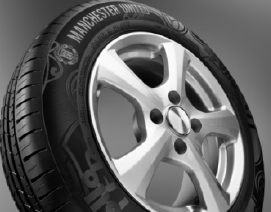 Apollo Tyres has introduced a limited edition dual branded – Apollo and Manchester United – tires for the Middle East and North African (MENA) market. The tire was at the ongoing Dubai International Motor Show.