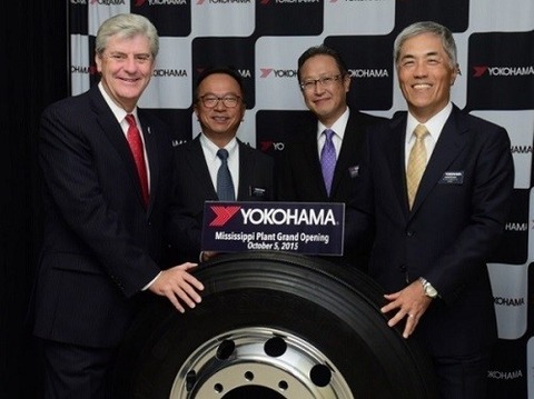 Yokohama opens US tire plant
