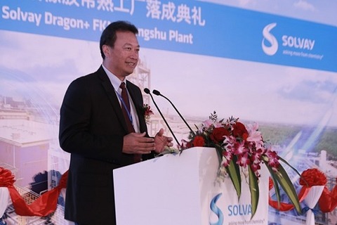 Solvay launches fluoroelastomer plant in China