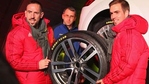 Goodyear partners with Bayern Munich football club
