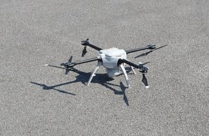 UK using aerial drones to monitor scrap tire sites