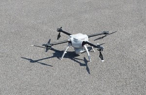 UK using aerial drones to monitor scrap tire sites
