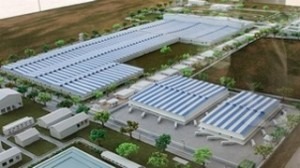 The Bhui site is about 100km from the Pakistani border and 60 km from the Port of Mundra on the Arabian Sea. The remote desert location, noted BKT required significant infrastructural investment, including in water pipelines and power transmission lines.