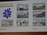 He listed seven scenarios that an expert-led project at Continental had arrived at: Economic weakness; Materialism; Basic mobility; Ecology first; Sustainable consumption; Mobility pragmatism; and Mobility transformation.