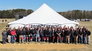 Bridgestone breaks ground on €150m expansion at US plant
