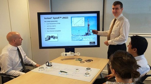 Trelleborg develops extreme-cold sealing material