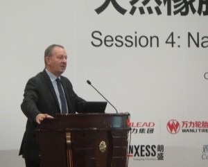 Global consumption of natural and synthetic rubber, said Evans, was projected to reach 15 million tonnes and 19.4 million tonnes respectively in 2020.