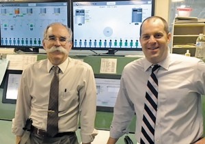  Teknor Apex Co. Jonathan Fain, left, and Michael Roberts of Teknor Apex Co.