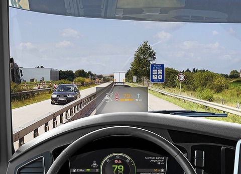 Conti advances truck-driving displays