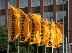 Conti raises forecast on strong rubber business showing