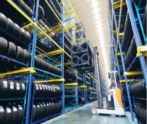  Automated tire storage at Sentury Thailand plant