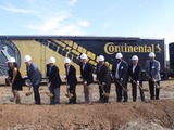 Conti breaks ground on US commercial vehicle tires plant
