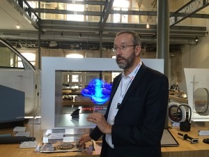  Thierry du Granrut: The innovative device was developed through the integration of expertise in materials and mechatronics