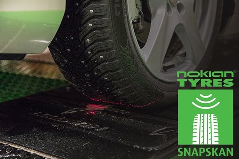 Nokian develops tire-tread monitoring system