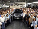 Volkswagen marked the start of production for its Atlas sport utility vehicle in Chattanooga on 16 Dec