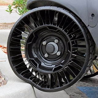 Michelin introduces airless golf cart tire