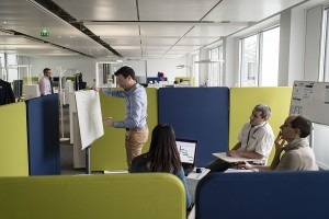 The other 50% are engineers and scientists. We obviously have a lot of mechanical engineers who work on tire design. Working with them, we have people with academic profiles on materials, physical chemistry, chemistry, elastomers specialists, physicists, computer scientists, software developers and mathematicians who have developed our own algorithms.