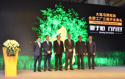 Continental opens Chinese tire plant expansion