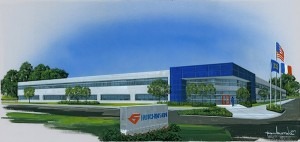  Photo by GAV &amp; Associates Inc.The new Hutchinson North American headquarters in Oakland Technology Park in Auburn Hills is expected to be complete by June 2018 and house approximately 300 employees.