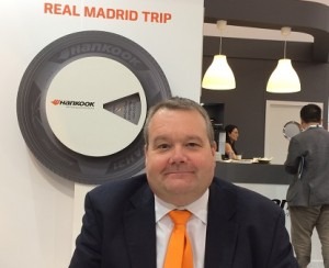  Mark Grace, marketing manager, Hankook Tyres UK Ltd