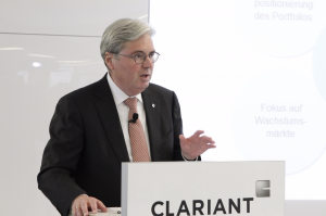  Hariolf Kottmann, CEO of Clariant