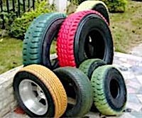 Chinese manufacturer trials polyurethane tire project