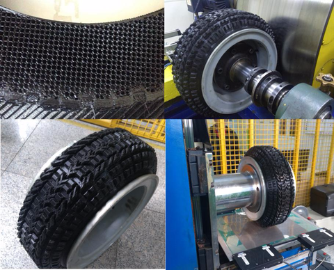 Linglong develops PU tire through 3D printing