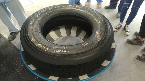 Double Coin Thai plant produces first tire
