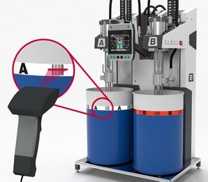 The system is an answer to the reality of everyday practice, said Helmut Gaderer, sales manager at Elmet, where unfavourable conditions “surprisingly often” lead to workers mixing up the drums, despite their labelling.
