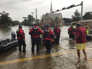  More than a foot of rain fell in Houston on Aug. 27 alone, causing massive flooding.