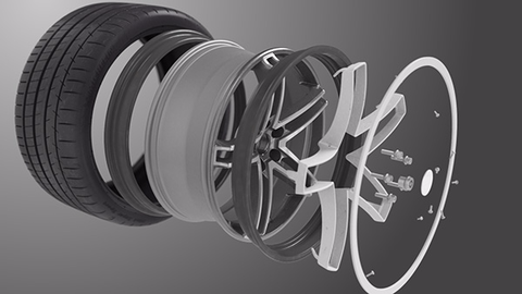 Michelin, Maxion debut 'flexible' car wheel