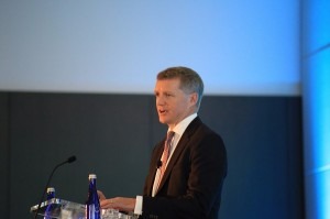  Mark Saurin, commercial vice president for DowDuPont's packaging and specialty plastics business. Photo by Plastic Industry Association