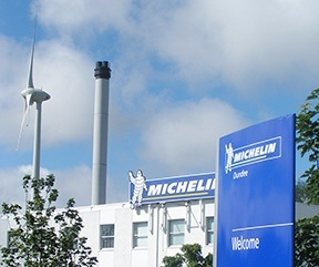 Premium tires, mining lift sales at Michelin