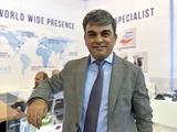Serif Erdogan, Department head/group leader from Elastron at Fakuma 2017. Photo: Plastics News/ Caroline Seidel
