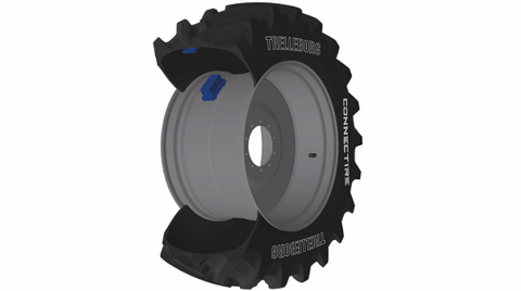 Trelleborg launching smart wheel for farm equipment