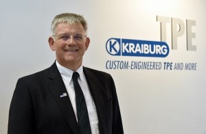  Kraiburg CEO Franz Hinterecker at Fakuma. Photo: Caroline Seidel
