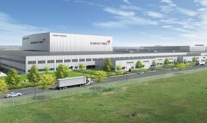  Artist's rendering of Kumho's Macon plant. Kumho Tire USA image.