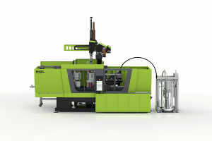  Engel says its tiebar-less design opens up new efficiencies in LSR moulding