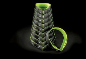  Priority Designs Inc. The Q-Collar is made from silicone urethane elastomer and can be designed to fit various neck sizes.