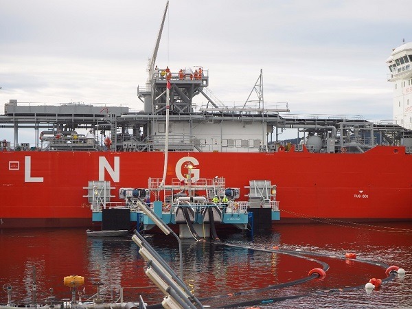 Trelleborg on board world-first floating LNG system