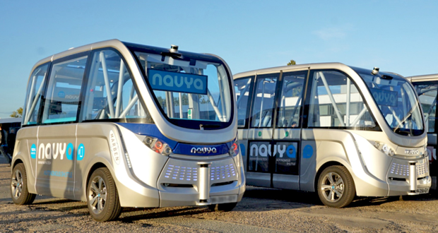 Michelin flexible wheels for London driverless shuttles