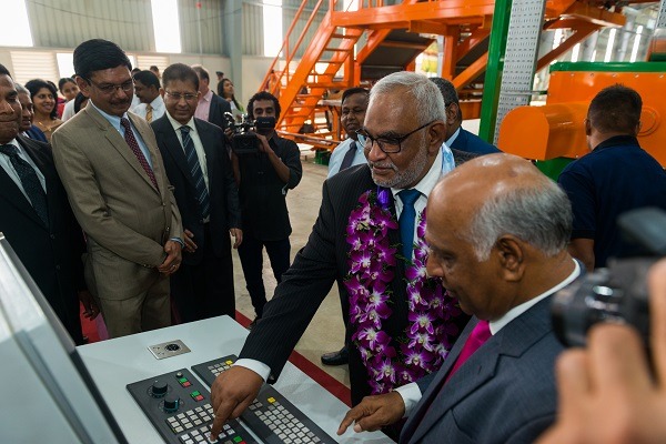 GRI opens OTR tire plant in Sri Lanka