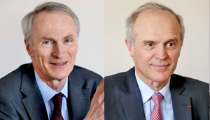  Group Michelin's board of directors is recommending Florent Menegaux (right) succeed Jean-Dominique Senard as CEO.