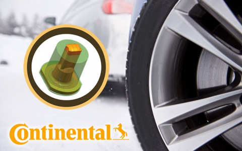 Conti working on rubber-coated tire stud