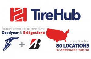 Akron, Ohio — Bridgestone Americas and Goodyear are combining their respective US wholesale tire distribution assets into a 50/50 joint venture, called TireHub LLC, that will operate through 80-plus distribution centres nationwide.